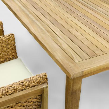 Комплект мебели  Salvador бежевый 7 предметов Rumah Anda