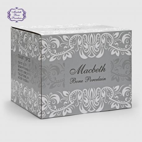 Набор чайный  Veil 15 предметов, 6 персон Macbeth bone porcelain