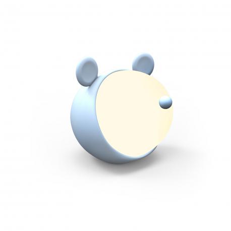 Светильник ночник настольный  Qplus модель GTL702 5W 200lm 2700-6000K 5V Li-ion 1200mA голубой диммируемый LED Gauss