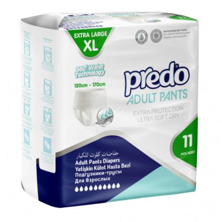 Подгузники-трусы для взрослых Predo размер XL (11шт) Predo Adult