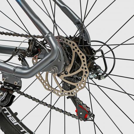 Велосипед городской/горный  26 дюймов 21 скорость алюминий серый Kamarte