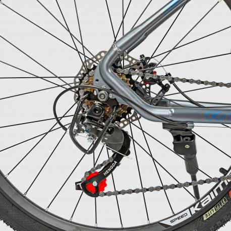 Велосипед городской/горный  26 дюймов 21 скорость алюминий серый Kamarte