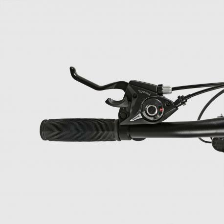 Велосипед городской/горный  26 дюймов 21 скорость алюминий черно-голубой Kamarte