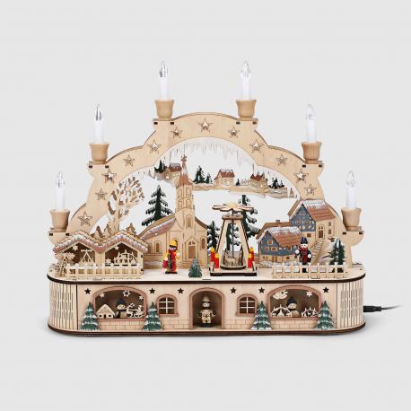 Подсвечник Chuangying craft новогодний декоративный 45х12,5х37,5 см Chuangying craft