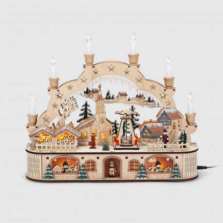 Подсвечник Chuangying craft новогодний декоративный 45х12,5х37,5 см Chuangying craft