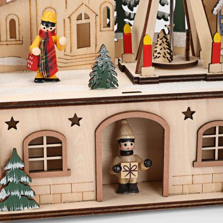 Подсвечник Chuangying craft новогодний декоративный 45х12,5х37,5 см Chuangying craft