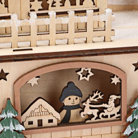 Подсвечник Chuangying craft новогодний декоративный 45х12,5х37,5 см Chuangying craft