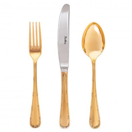Набор столовых приборов  Filet gold 24 предмета PINTINOX