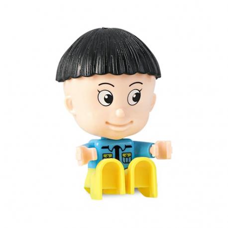 Конструктор магнитный  Весёлый паровозик 100 деталей Nd Play