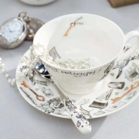 Набор  из 4 чайных ложек Алиса в Стране чудес V&A KITCHEN CRAFT