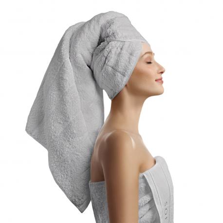 Набор полотенец  Soft Wave Благородное серебро 30х50/50х90/70х140 см 3 шт. SOFT SILVER