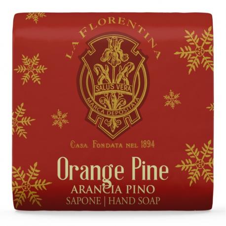 Мыло туалетное твёрдое  Orange pine 106 г LA FLORENTINA