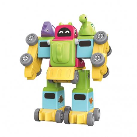 Конструктор  Паровозик Дино 77 деталей Funky Toys