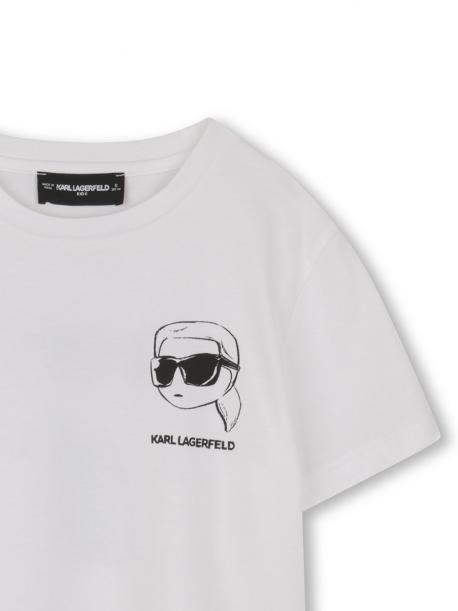 Футболка KARL LAGERFELD KIDS