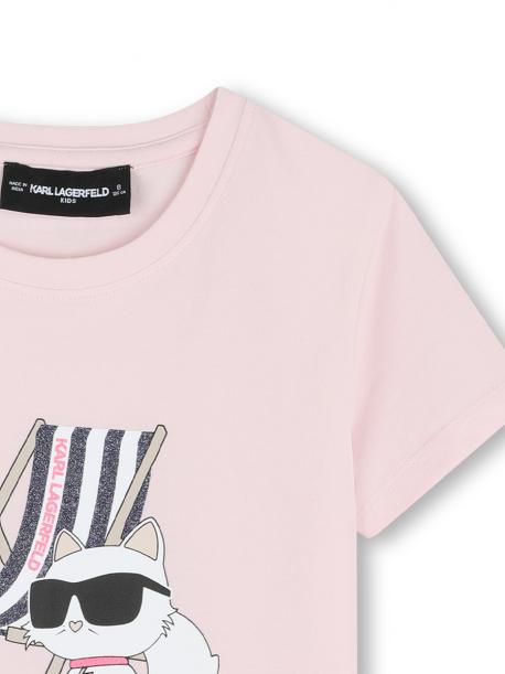 Футболка KARL LAGERFELD KIDS