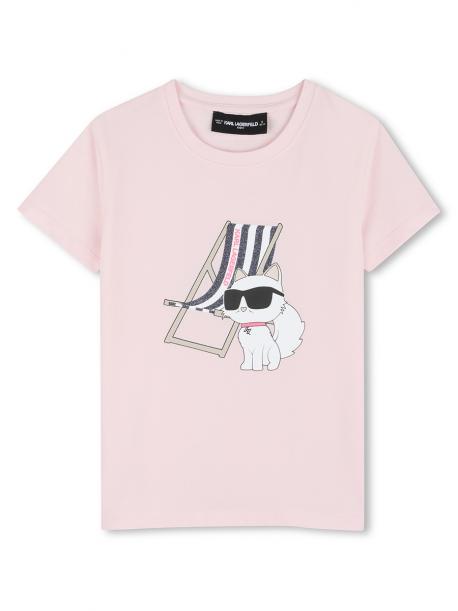 Футболка KARL LAGERFELD KIDS