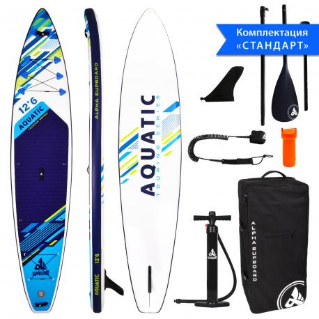 Сапборд  WX-1200 Aquatic blue 12,6D Alpha Caprice