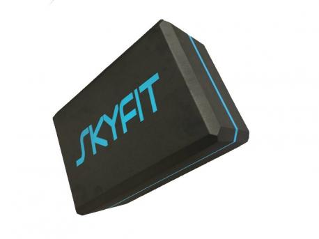 Блок для йоги  SF-YBb черный SkyFit