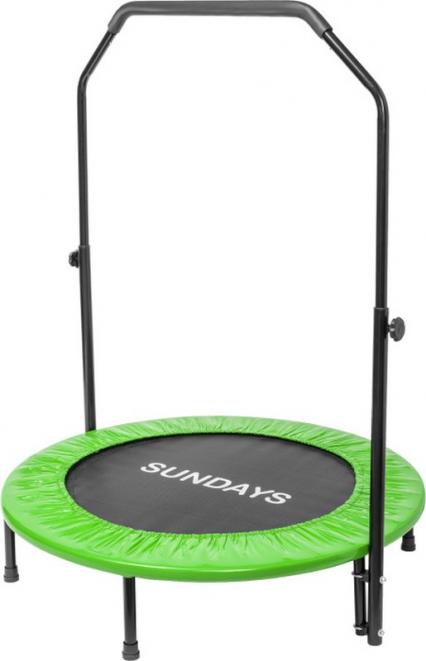 Батут с ручкой  D101 377047 зеленый Sundays Fitness