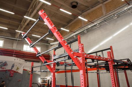 Кронштейн для Monkey Bar  Hard (пара), сечение 75х75, красный YouSteel