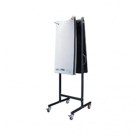 Стойка для ковриков  Mats Rack With Wheels LP8814 до 30-40 ковриков, черный Live Pro
