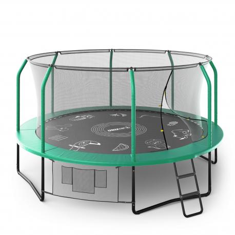 Батут  Line Supreme Game 14FT 427 см (green) UNIX
