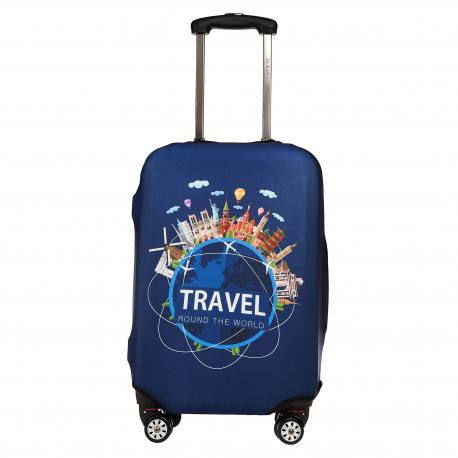 Др.Коффер LC-002S blue чехол для чемодана Dr.Koffer