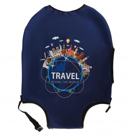 Др.Коффер LC-002S blue чехол для чемодана Dr.Koffer