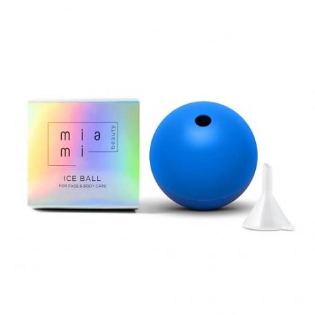 Массажер охлаждающий для лица, криомассажер ледяная сфера MIAMI BEAUTY