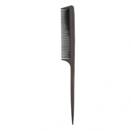 Гребень для волос BASIC carbon comb карбоновый с ручкой LADY PINK