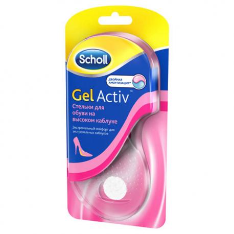 Стельки для обуви на высоком каблуке GelActiv Scholl