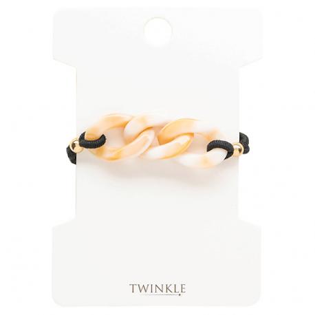 Резинка для волос BLACK WITH CHAIN TWINKLE