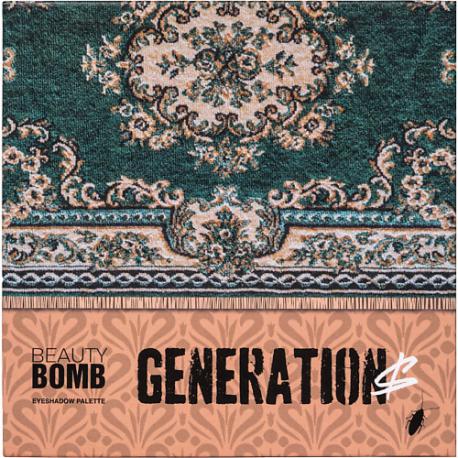 Палетка теней для век Generation $ Eyeshadow Palette Beauty Bomb