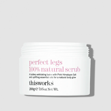 Скраб для ног perfect legs 100% natural scrub 200 this works