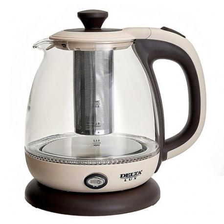Чайник электрический DE-1005 1000 DELTA LUX
