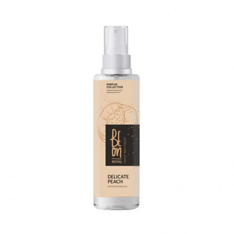 Мерцающий парфюмированный мист для тела ROYAL Delicate peach спрей для волос 105 BeOn