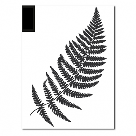 Временная переводная татуировка Папоротник PRINT FACTORY