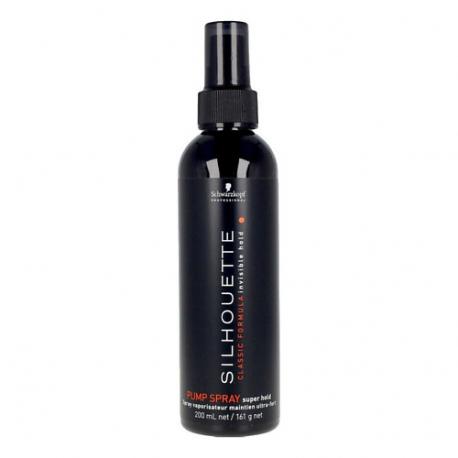 Спрей для ультрасильной фиксации волос Silhouette Super Hold Pumpspray 200 SCHWARZKOPF PROFESSIONAL