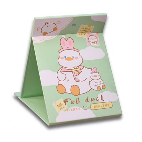 Зеркало настольное "Full duck" green iLikeGift