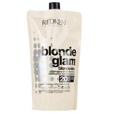 6% кремовый проявитель Blond Idol Blond Glam 20 для обесцвечивающего средства 1000 Redken