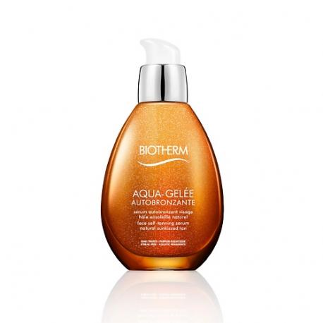 Увлажняющий гель-автозагар для лица с эффектом сияния Sun Aqua-Gelee 50 BIOTHERM