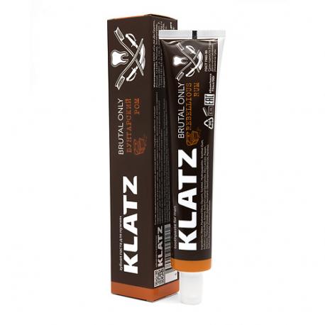 Зубная паста BRUTAL ONLY Бунтарский ром 75 Klatz