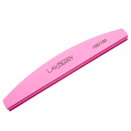 Пилка-баф для шлифовки ногтей лодка 100/180, 1 шт GET THE REASON LAKBERRY