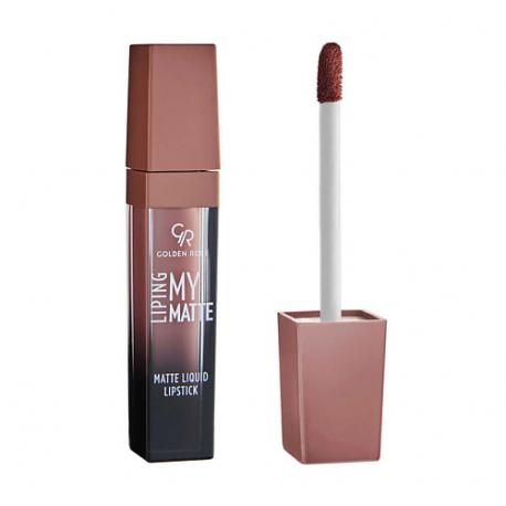 Жидкая помада LIPING MY MATTE GOLDEN ROSE