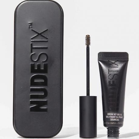 Гель-уход для фиксации и укрепления бровей Brow Boost Gel + Set Gel XL NUDESTIX