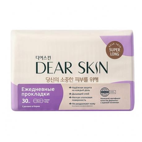 Прокладки ежедневные Super Long DEAR SKIN