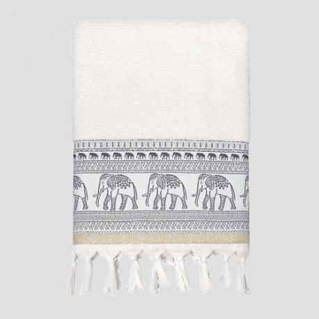 Полотенце Жаккард С Бахромой 70X140 Arya home collection