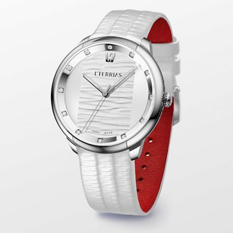 Женские часы со швейцарским механизмом на ремешке "Teju Lizard" L'TERRIAS