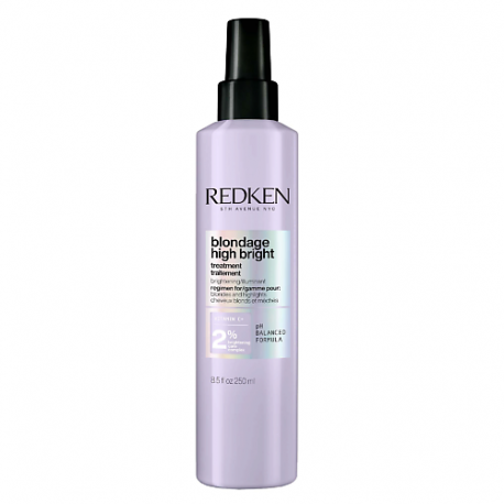 Спрей пре-шампунь для яркости осветленных волос Blondage High Bright 250 Redken