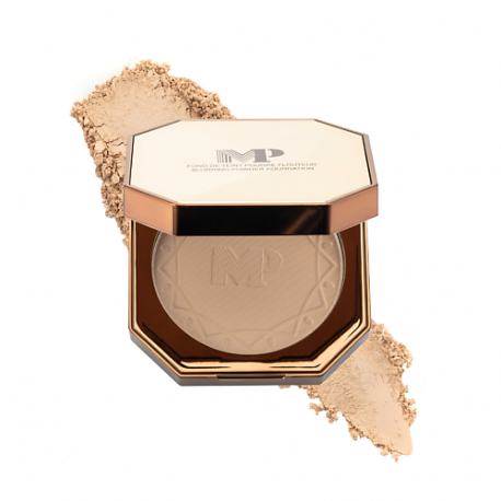 Пудра для лица матирующая компактная минеральная легкая MODAPOP